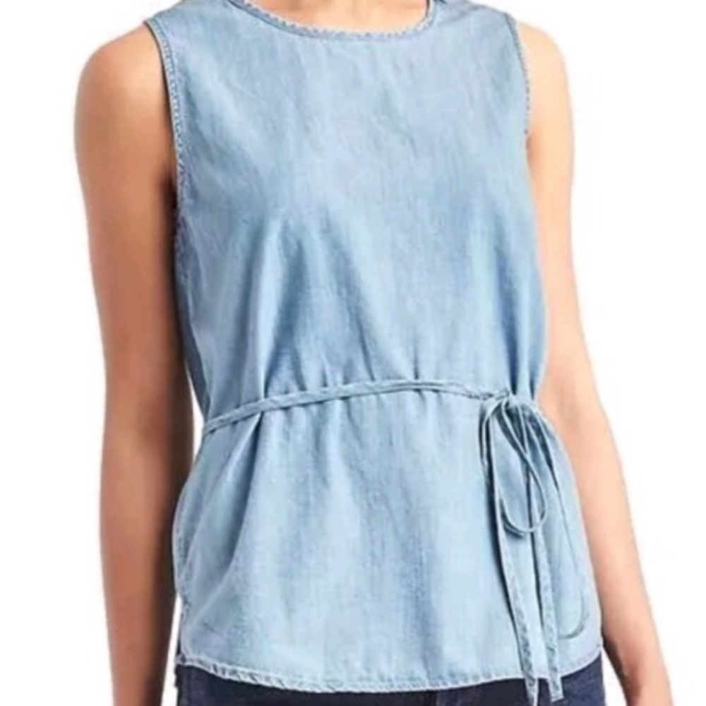 Gap 1969 Denim Wrap Tank